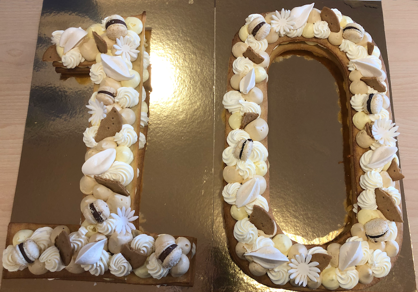 Le gâteau d'anniversaire