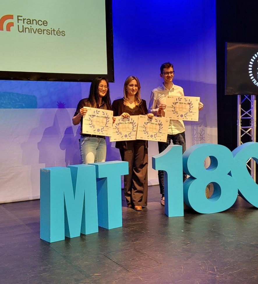 Remise du Prix des Lycéens à Marina CHAU