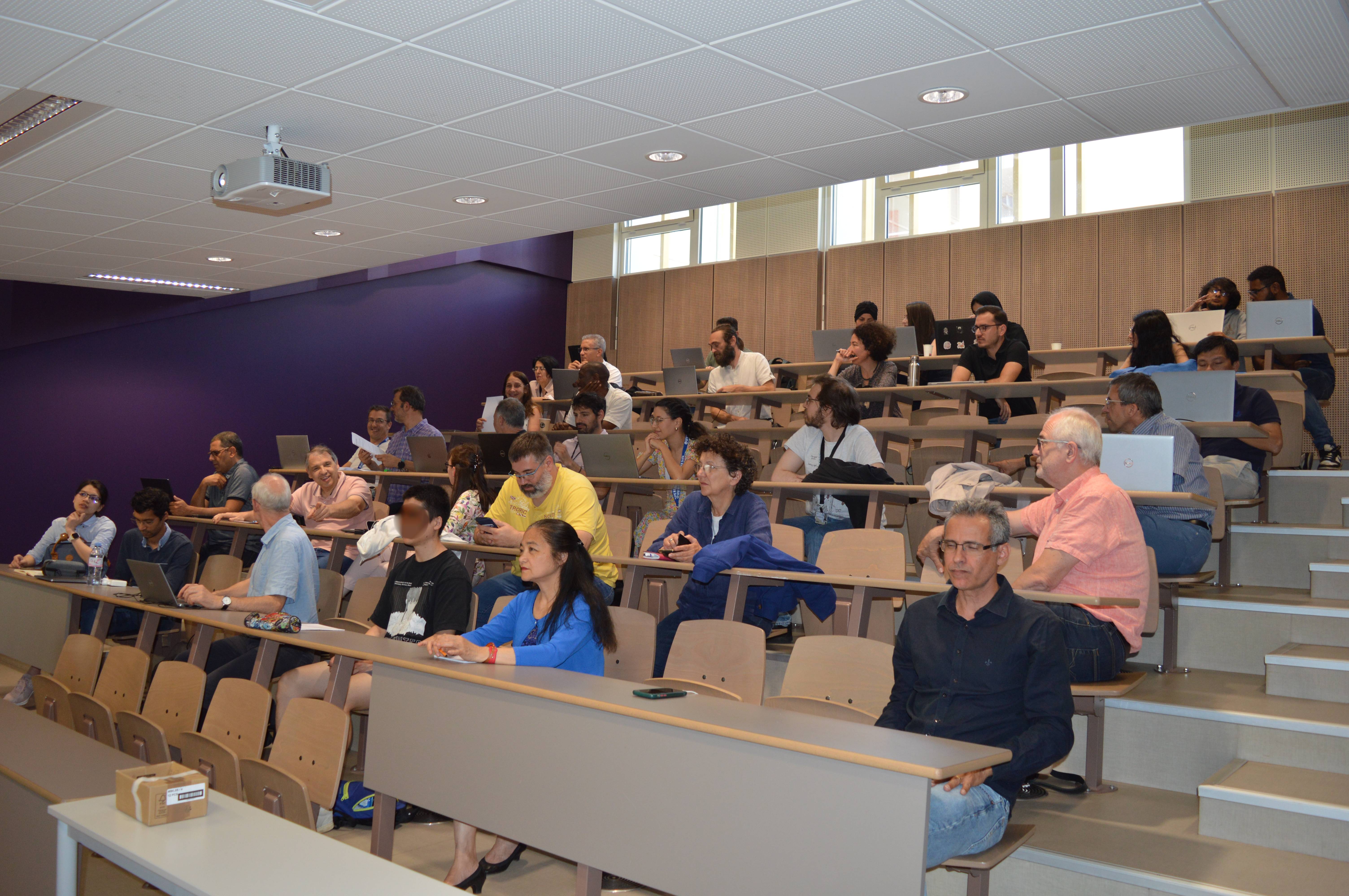 Membres du LCOMS participants à la journée