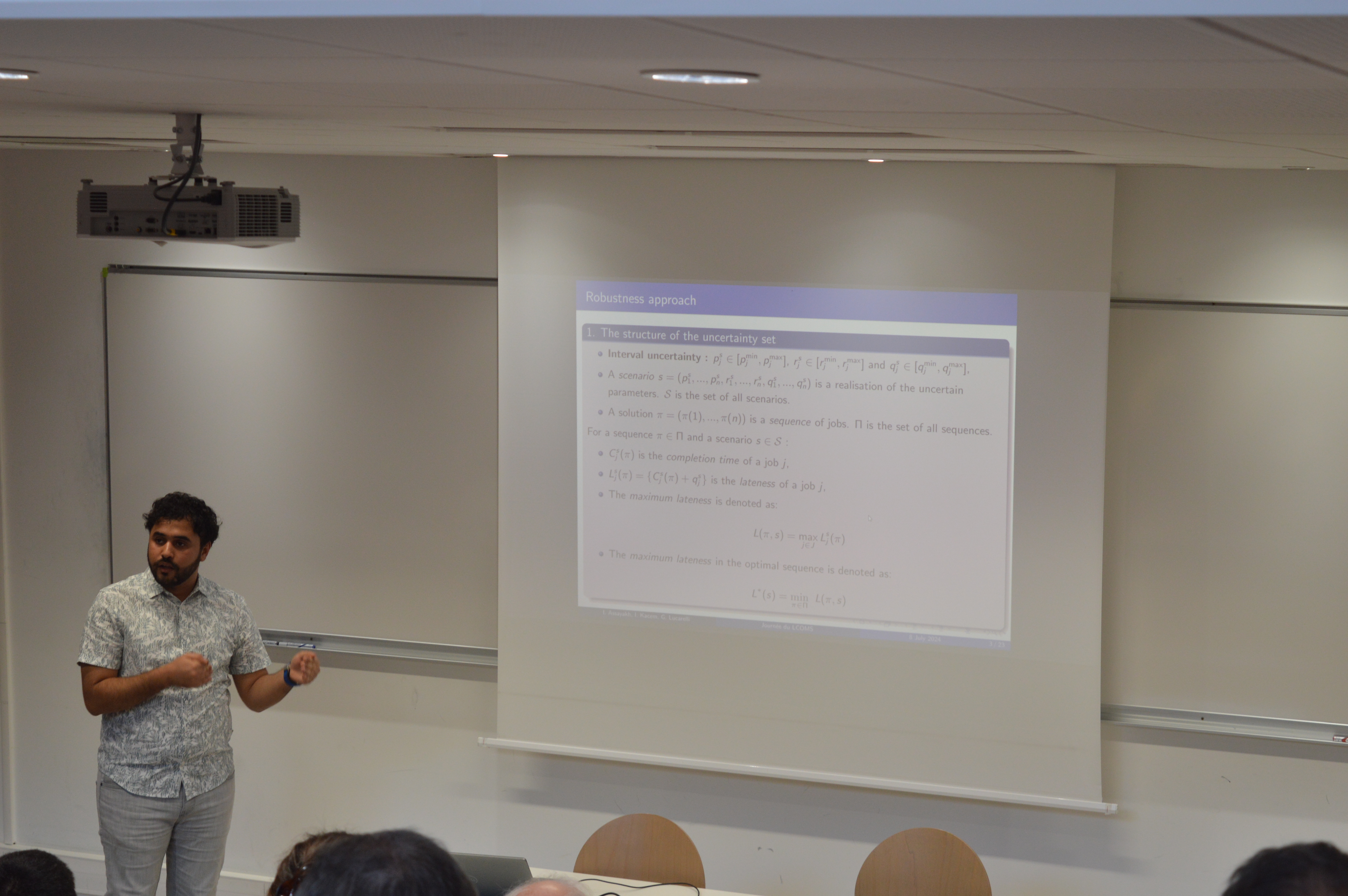 Exposé d’Imad ASSAYAKH