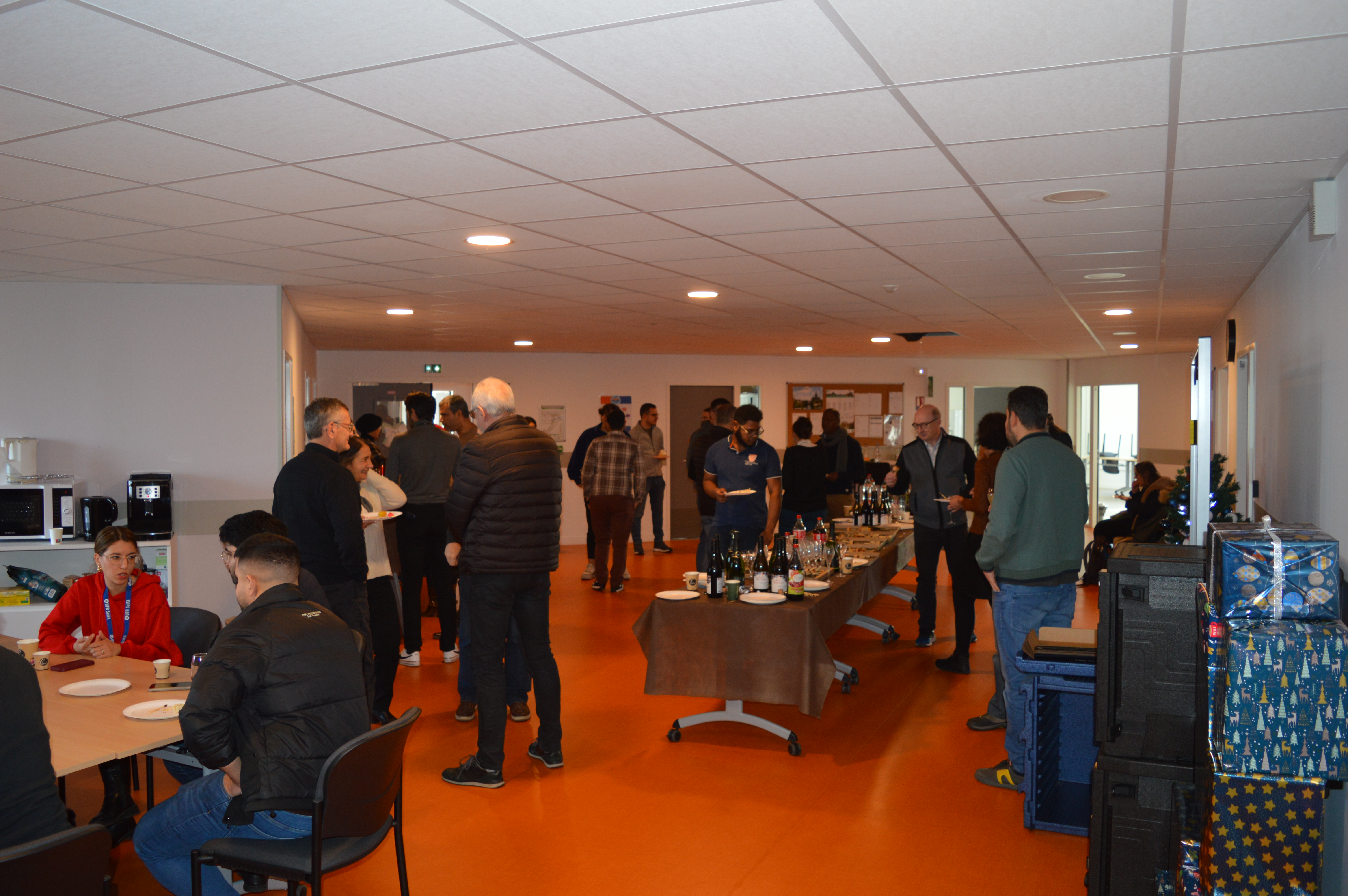 Buffet et suite des échanges