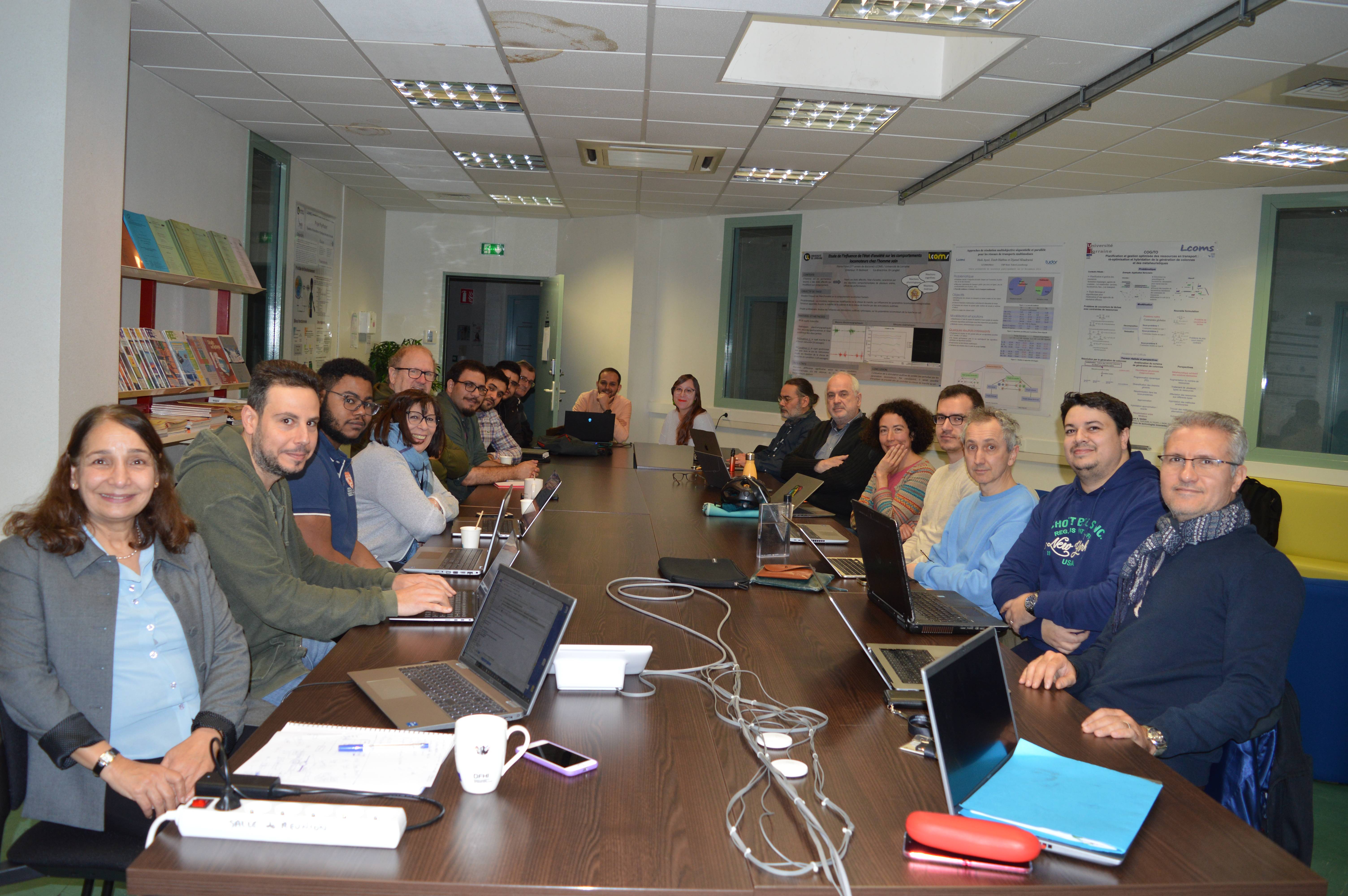 Les membres participants au séminaire de l'axe IFLORSys