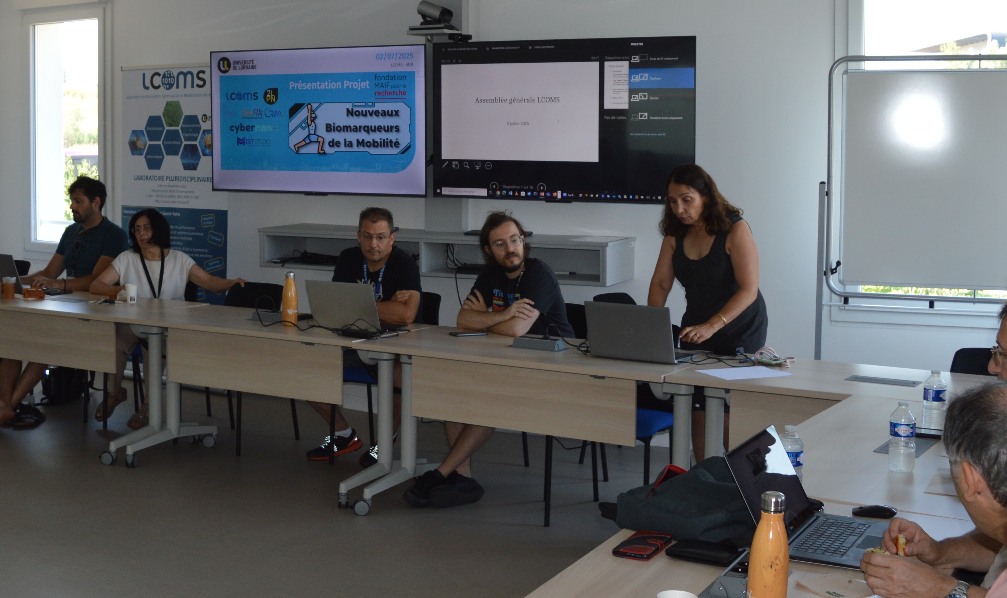 Introdution de Maryam SIADAT, Directrice du LCOMS