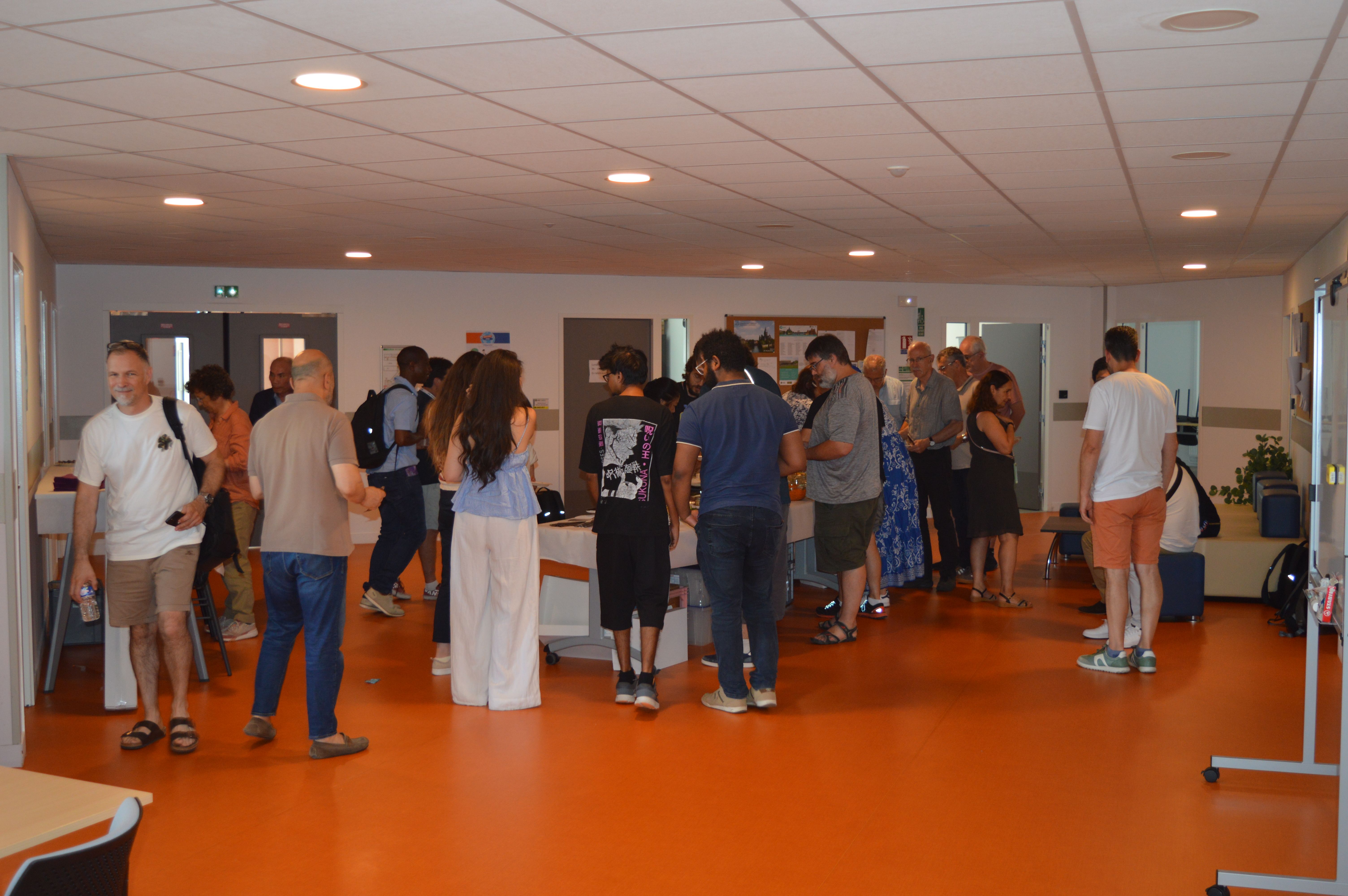 Buffet et suite des échanges