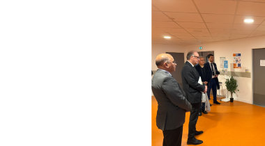 Visite de M. Le recteur